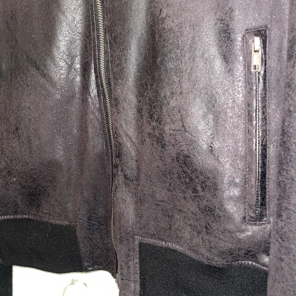 BNCI Reversible Bomber Jacket Black & Gray, Size M - Picture 6 of 11